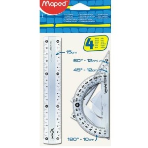 MAPED Zestaw geometryczny START MINI - 4 elementy