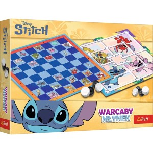 Warcaby i Młynek, Lilo & Stitch Trefl