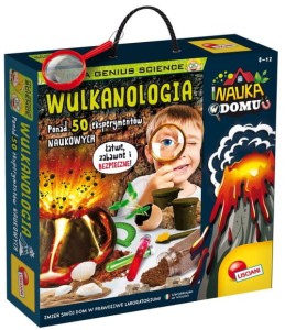 Nauka w domu - Wulkanologia - I'm Genius Lisciani