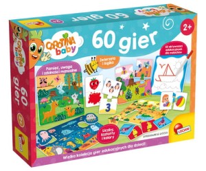 Carotina Baby - zestaw 60 gier edukacyjnych