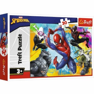 Trefl Puzzle Spiderman - Kolory Spider-mana 30 elementów 