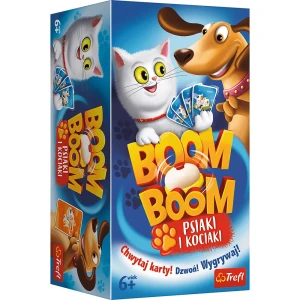 Trefl gra Boom Boom Psiaki i Kociaki