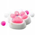 5905991069935  Gniotek Kocia łapka antystresowa Squishy biało-róż 2.jpg