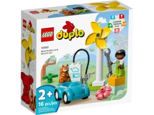 LEGO DUPLO 10985 Turbina wiatrowa i samochód elektryczny