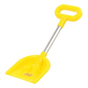 WADER ŻÓŁTA ŁOPATKA DO PIASKU ALUMINIOWA 37cm