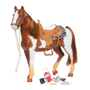 Koń APPALOOSA dla lalek 50cm OUR GENERATION