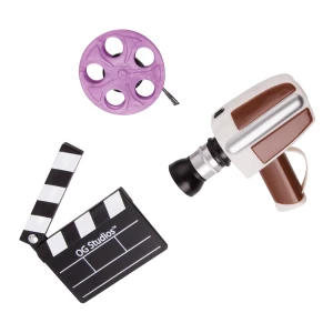 Retro Reel Cool akcesoria retro camera zestaw dla lalek Our Generation