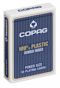 Karty do gry w pokera COPAG 100% plastik