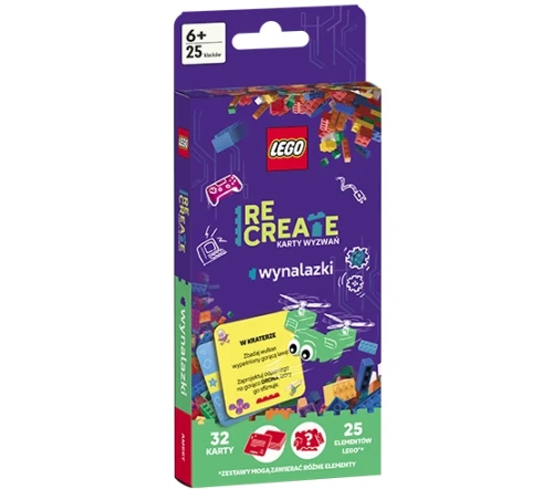 LEGO Recreate. Karty Wyzwań. Wynalazki 2.webp