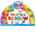 PREZENT NA DZIEŃ DZIECKA ZABAWA Pudełko do rękodzieła tęcza rainbow TRWAŁE 1.jpg