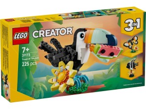 LEGO CREATOR 31173 Dzikie zwierzęta: Tropikalny tukan