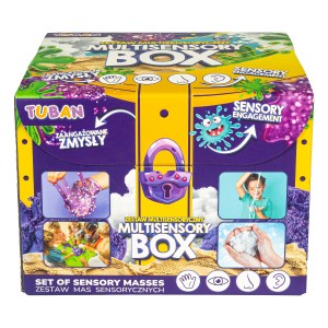 Tuban MULTISENSORY BOX Zestaw Mas Sensorycznych w Kuferku