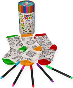 Skarpetki do kolorowania - Zestaw kreatywny w tubie Buddy & Barney