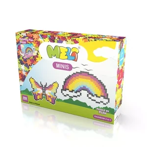 Klocki Meli Minis RAINBOW Thematic Puzzle 2 w 1 