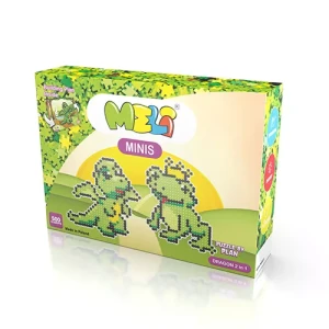 Klocki Meli Minis DRAGON Thematic Puzzle 2 w 1 