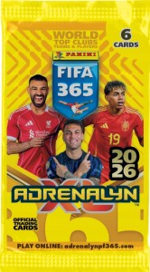 PANINI FIFA 365 ADRENALYN XL 2026 Saszetka z Kartami