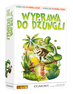 Wyprawa do Dżungli Gra Karciana Egmont