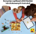 LEGO Bluey Dom rodzinny Blue, zabawka do odgrywania ról dla dzieci, zestaw klocków dla 4-latka z minifigurkami postaci z serialu, pomysł na prezent dla dziewczynki i chłopca, dla przedszkolaka 11203 5.jpg