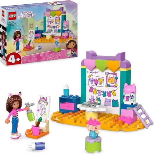 LEGO Koci domek Gabi Prace ręczne z Tekturzątkiem, zabawki edukacyjne dla dziecka, zestaw do prac ręcznych, zabawka dla 4-latka i starszych dzieci, prezent dla dziewczynek i dla chłopców, 10795.jpg