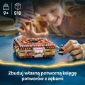 LEGO Harry Potter Potworna księga potworów z zębami, zabawka dla dzieci z minifigurką Neville’a Longbottoma, prezent dla dziewczynki i chłopca oraz pomysł na dekoracje do pokoju dziecięcego 76449 2.jpg