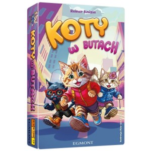 Koty w butach Gra karciana Egmont