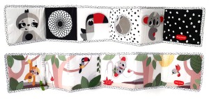 Książeczka interaktywna - dwustronna - Boho Chic Tiny Love