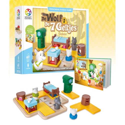 5414301526698 Smart Games The Wolf & The 7 Goats Deluxe (ENG) IUVI Games Logiczna Gra Planszowa 1.jpg