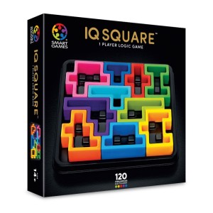 Smart Games IQ Square Deluxe – IQ KWADRAT gra logiczna DELUXE