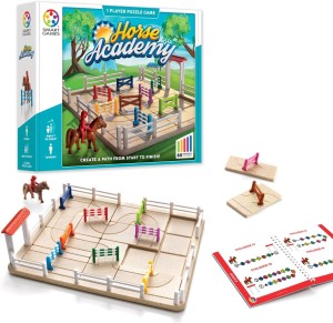 Smart Games Horse Academy – gra logiczna AKADEMIA JAZDY KONNEJ