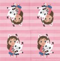 5904555099265 SERWETKI PAPIEROWE KOCI DOMEK GABI KICIUŚ PANDUŚ GABI 20SZT 33x33CM.jpg