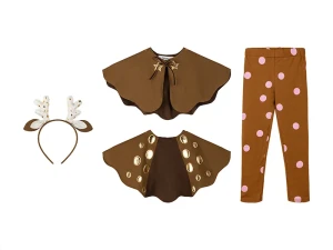 Strój dla dziewczynki - Sarenka – Przebranie, kostium na Halloween i Bal Karnawałowy! Party