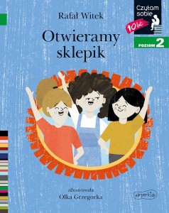 Czytam sobie: "Otwieramy sklepik" Książka dla dzieci do nauki czytania Poziom 2
