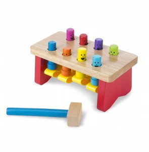 Melissa and Doug Przebijanka skaczące ludki - wbijanka