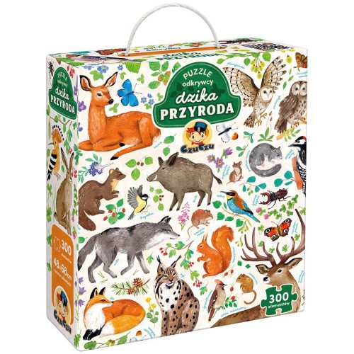 5902983494478 Puzzle odkrywcy 300 el. Dzika przyroda Bright Junior Media.jpg