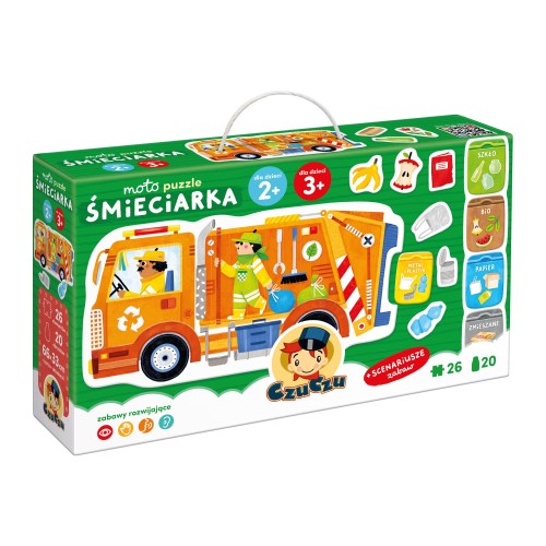 5902983494010 Moto puzzle Śmieciarka 2+, 3+ Bright Junior Media 7.jpg