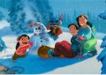 5900511121001 Puzzle 1000el. Premium Plus TREFL XMAS Lilo & Stitch - Zimowy Stitch 1.jpg