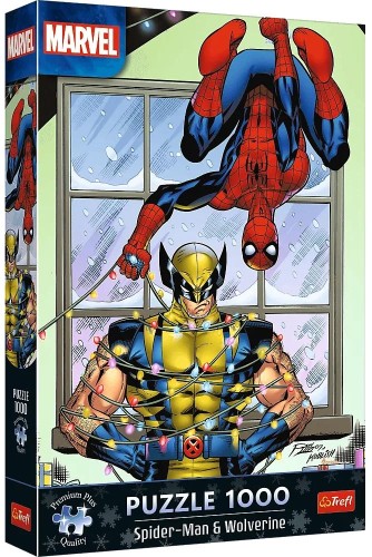 5900511120882 Spider Man Wolverine Święta Puzzle Premium Plus Quality Marvel 1000 el.  TREFL.jpg
