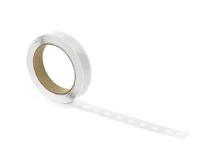 Kropki Klejowe Dwustronne 12mm, Bezbarwne, 1000 sztuk