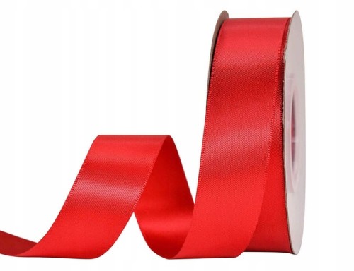 5901157444158 wstążka Party Deco Tasiemka satynowa czerwona 25mm 25m do dekoracji XXL.jpg