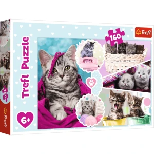 TREFL Puzzle 160 el. Urocze kotki 