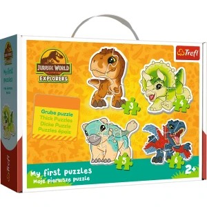 TREFL Puzzle Baby Classic - Urocze dinozaury +2
