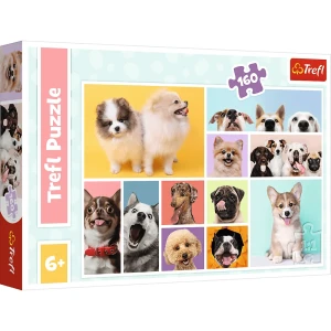 TREFL Puzzle 160 elementów Psia przyjaźń 