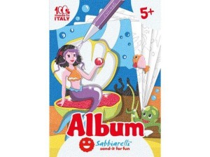 Sabbiarelli - Album do Malowania Magicznym Piaskiem - Syreny