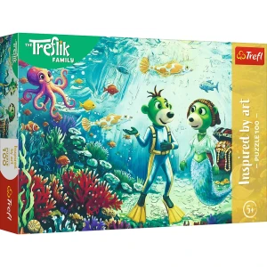 TREFL Puzzle 100 el TREFLIKI  Inspired By Art Magia głębin +5 