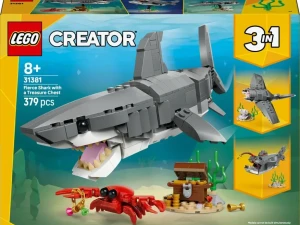 LEGO CREATOR 31381 Groźny rekin i skrzynia