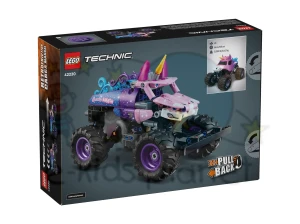 LEGO TECHNIC 42220 Monster Jam Sparkle Smash z napędem typu pull-back