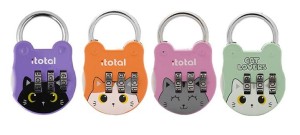 Kłódka Kotek do torby szafki Zmienny szyfr na kod
