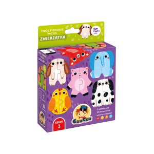 CzuCzu Moje pierwsze puzzle Zwierzątka dla dzieci 15m+
