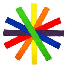 Akson zestaw 6 szt szarf szkolnych