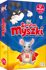 Sprytne myszki Gra planszowa Adamigo